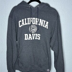 Russell Athletic Dark Gray California Davis Hoodie